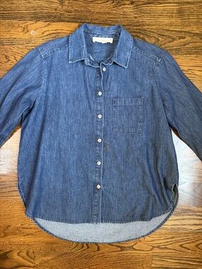 Loft Denim Button Down Size X-Small
